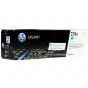 Картридж HP 201X лазерный голубой увеличенной емкости (2300 стр)