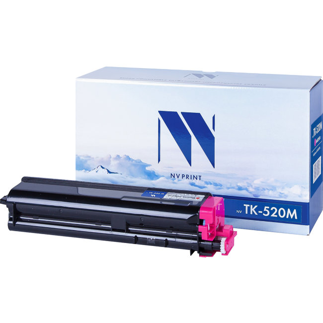 Картридж NVP совместимый NV-TK-520 Magenta для Kyocera
