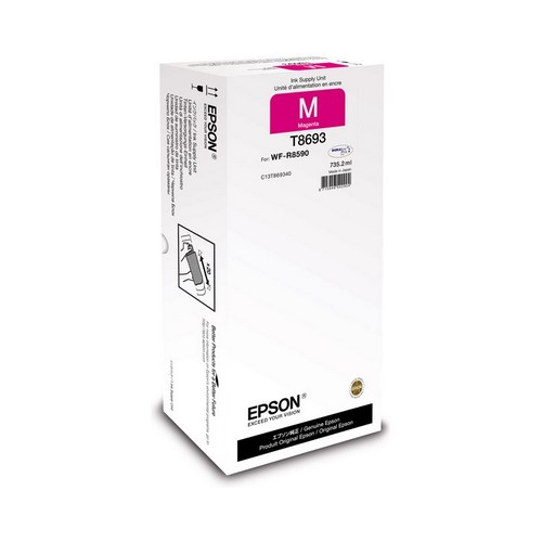 Контейнер EPSON T8693 пурпурный экстраповышенной емкости для WF-R8590