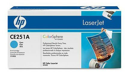 Картридж лазерный HP 504A CE251A голубой (7000стр.) для HP CM3530/CP3525