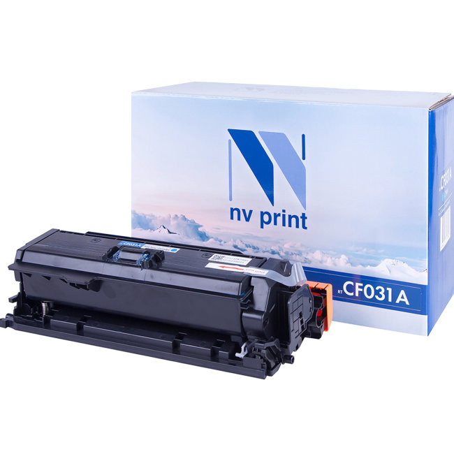 Картридж NVP совместимый NV-CF031A голубой для HP