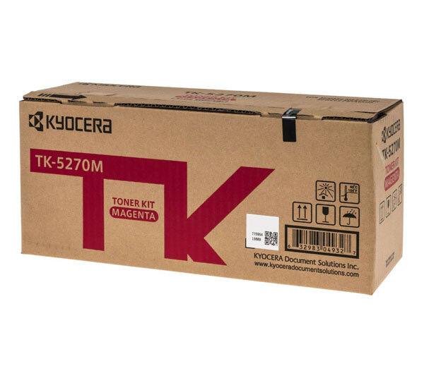 Тонер-картридж Kyocera TK-5270 M пурпурный, оригинальный