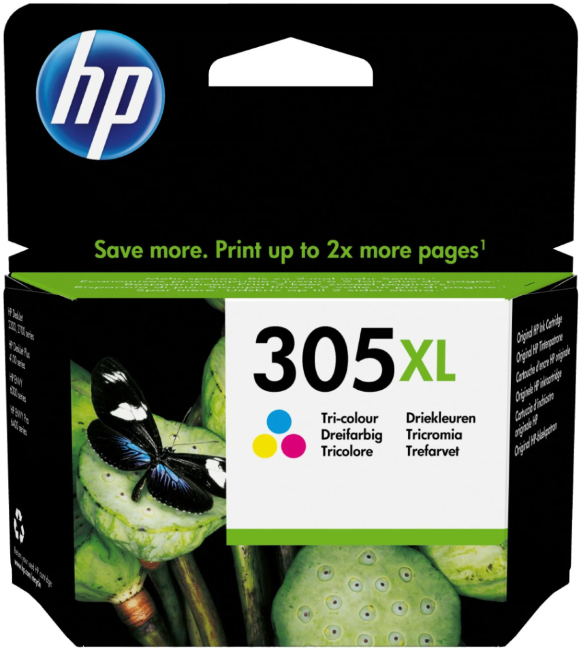 Картридж HP 305XL струйный повышенной емкости трёхцветный (200 стр)