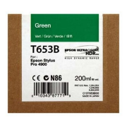 Картридж EPSON T653B зеленый для Stylus Pro 4900