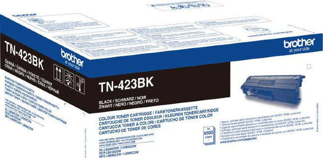 Картридж лазерный Brother TN423BK черный (6500стр.) для Brother DCP-L8410CDW/HL-L8260CDWMFC-L8690CDW