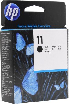 Картридж HP C4810A печ.головка черная, № 11 оригинальный