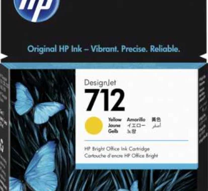 Картридж HP 712 струйный желтый (29 мл)