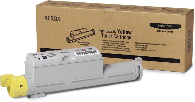 Картридж Xerox 106R01220 желтый, оригинальный