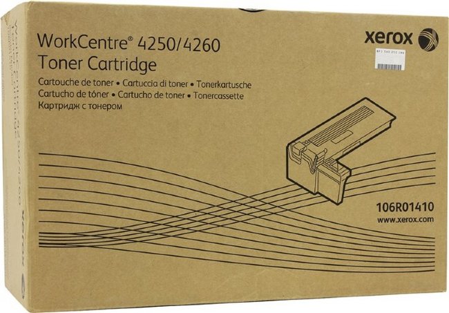 Картридж Xerox 106R01410 черный, оригинальный