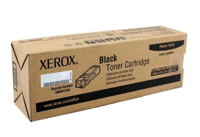 Картридж Xerox 106R01338 черный, оригинальный
