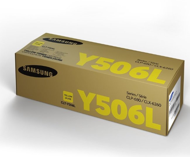 Картридж Samsung CLT-Y506L желтый XL оригинальный