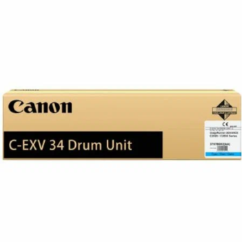 Барабан CANON С-EXV34 C голубой, 36 000 страниц