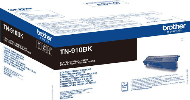 Картридж лазерный Brother TN910BK черный (9000стр.) для Brother HL-L9310CDW/MFC-L9570CDW