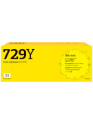 Совместимый Лазерный картридж T2 TC-C729Y для принтера HP / Canon, желтый