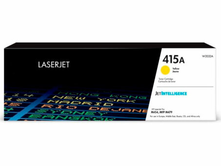 Картридж HP W2032A желтый, № 415A оригинальный