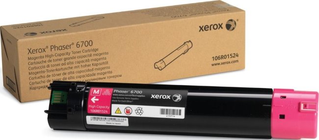 Картридж Xerox 106R01524 оригинальный, пурпурный