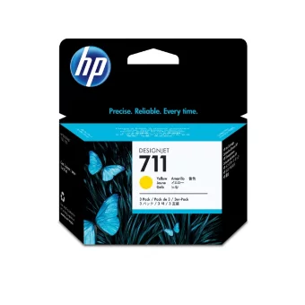 Картридж HP 711 струйный желтый упаковка 3 шт (3*29 мл)