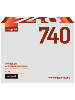 Совместимый Лазерный картридж EasyPrint LH-740 для принтера HP, черный