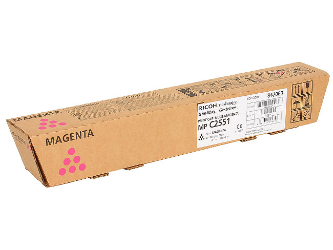 Картридж Ricoh MP C2551HE Magenta