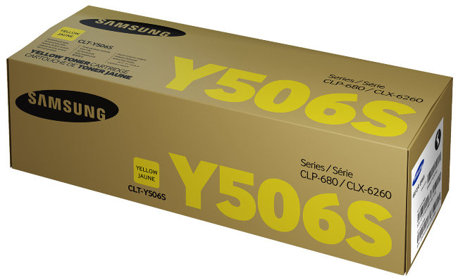 Картридж Samsung CLT-Y506S желтый оригинальный