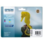 Набор картриджей EPSON T0487 для R200/R300/RX500/RX600 (6 цветов)