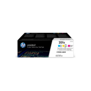 Картридж HP 201X лазерный увеличенной емкости набор 3 цвета (2300 стр)