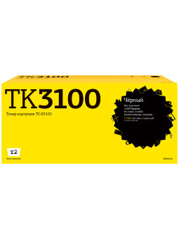 Совместимый Лазерный картридж T2 TC-K3100 для принтера Kyocera, черный
