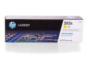 Картридж HP CF542X черный увеличенный, № 203X оригинальный  