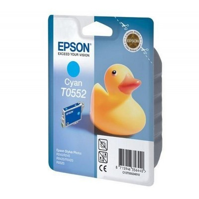 Картридж EPSON T0552 голубой для RX240/RX420/RX520