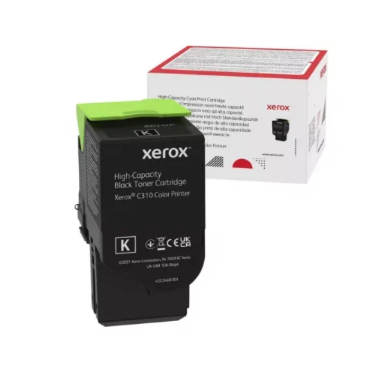 Тонер-картридж XEROX C310/315 черный 8K (006R04368)