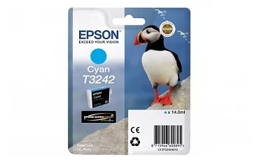 Картридж EPSON T3242 голубой для SC-P400