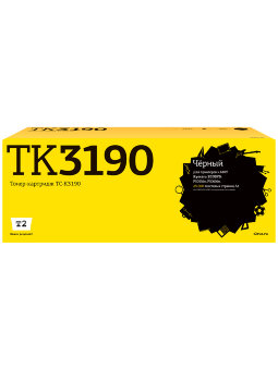 Совместимый Лазерный картридж T2 TC-K3190 для принтера Kyocera, черный