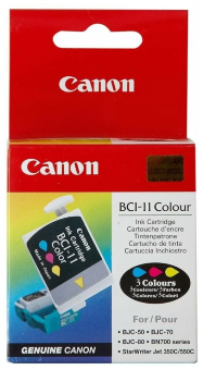 Картридж CANON BCI-11 color (BJC-50/70-80) 3шт/уп