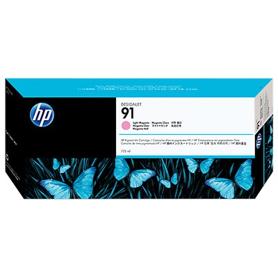 Картридж HP 91 струйный светло-пурпурный (775 мл)