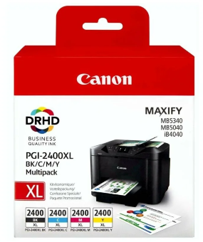 Набор картриджей CANON PGI-2400XL многоцветный,  4  картриджа
