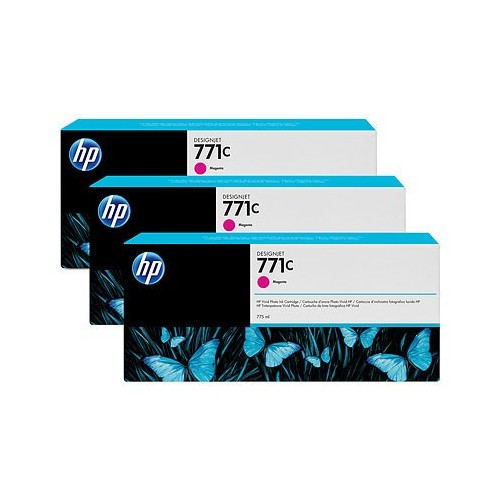 Картридж HP 771С струйный пурпурный упаковка 3 шт (3*775 мл)
