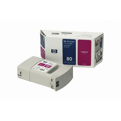 Картридж HP 80 струйный пурпурный (350 мл)
