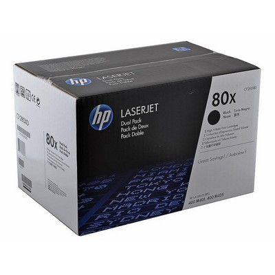 Картридж HP 80X лазерный увеличенной емкости (6900 стр)