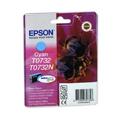 Картридж EPSON T0732 голубой для C79/C110/CX9300/TX419/TX600
