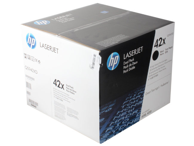 Картридж HP Q5942XD (42X) черный, оригинальный