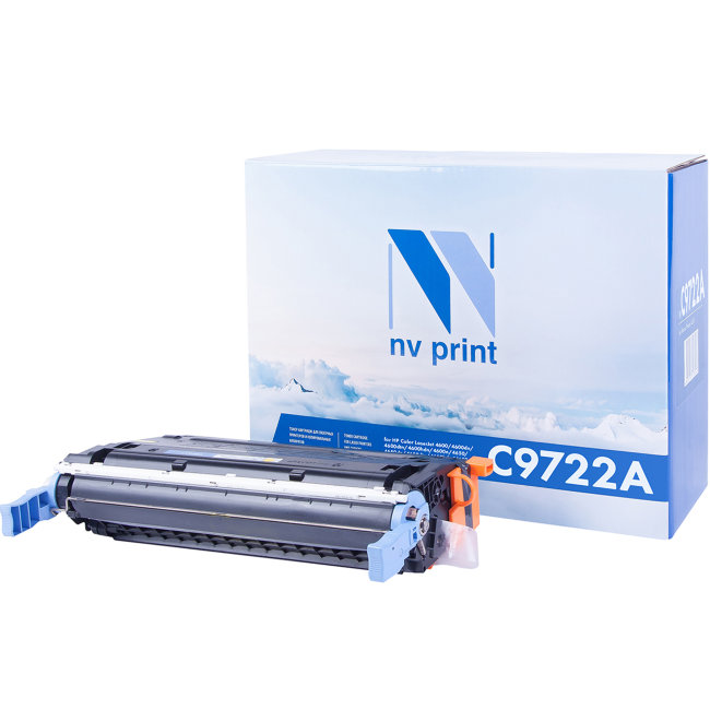Картридж NVP совместимый NV-C9722A желтый для HP