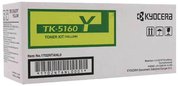Тонер-картридж TK-5160Y 12 000 стр. Yellow для P7040cdn