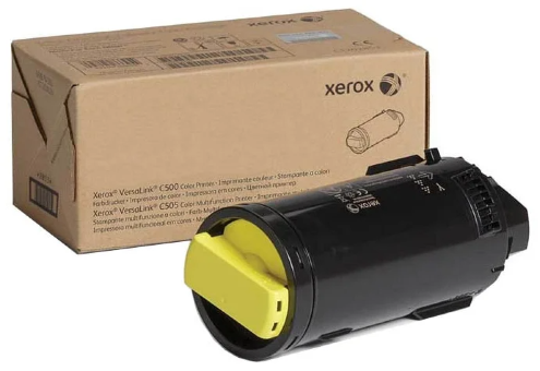 Тонер-картридж XEROX VersaLink C500/C505 желтый (9,0K)
