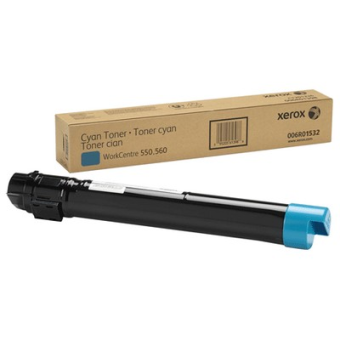 Тонер-картридж XEROX Colour 550 голубой (34K)