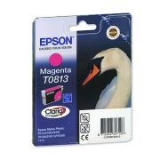 Картридж EPSON T0813 пурпурный повышенной емкости для R270/RX590/T50/TX650/1410