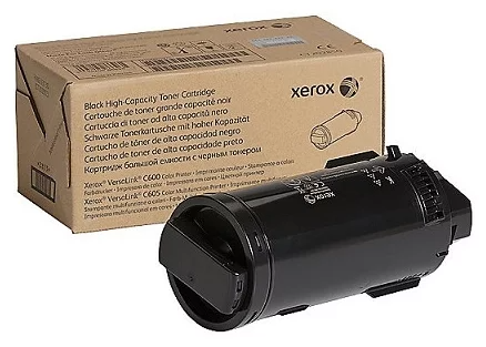 Тонер-картридж XEROX VersaLink C600/C605 черный (12,2K)