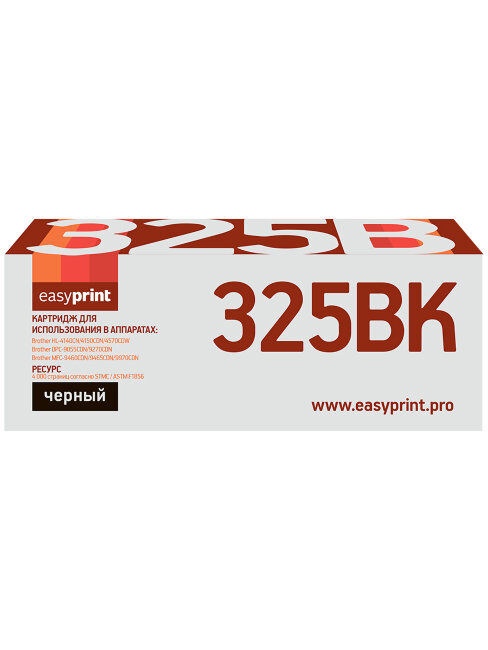 Совместимый Лазерный картридж EasyPrint LB-325BK для принтера Brother, черный