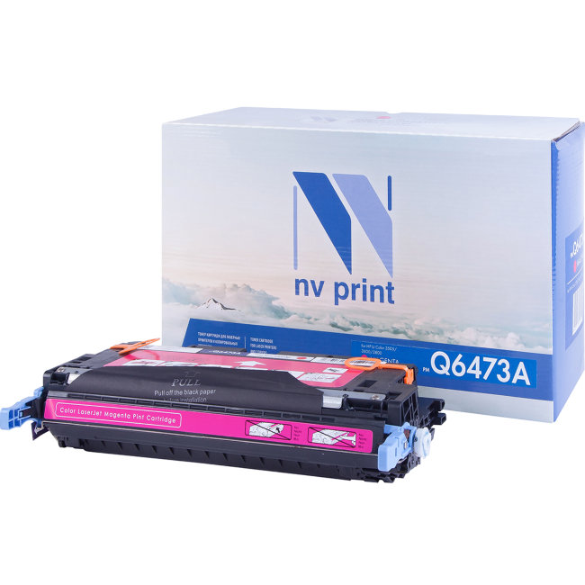 Картридж NVP совместимый NV-Q6473A пурпурный для HP