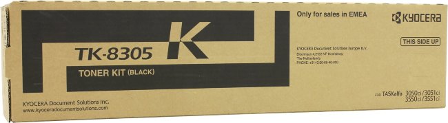 Картридж Kyocera TK-8305K черный, оригинальный