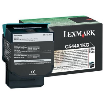 Тонер-Картридж Lexmark для C544 Черный Extra High Yield Return Program 6K